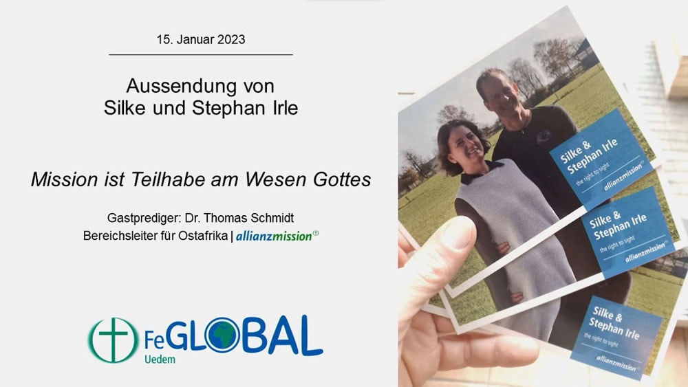 FeGlobal Aussendung Silke und Stephan Irle Thumbnail