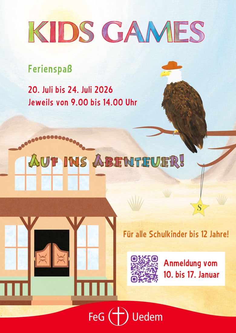 Flyer KidsGames Wilder Westen